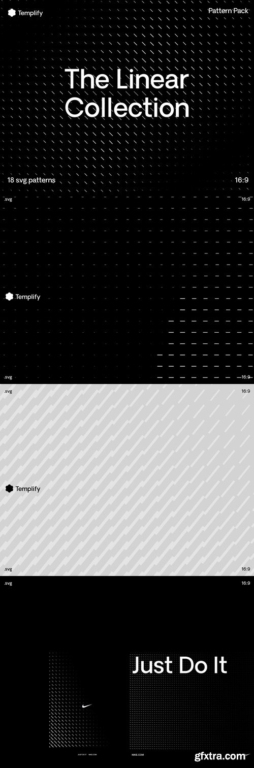 The Linear Collection - Pattern Background Pack