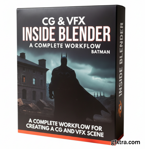 Udemy - Complete workflow for CG and VFX inside Blender Batman scene
