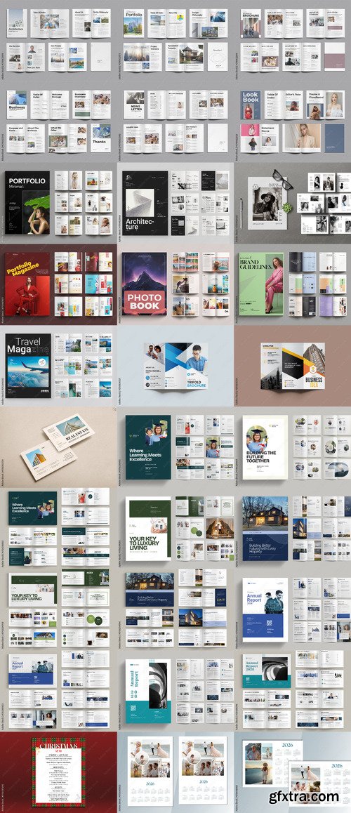 30 Indesign Templates Bundle 53 by Adobestock