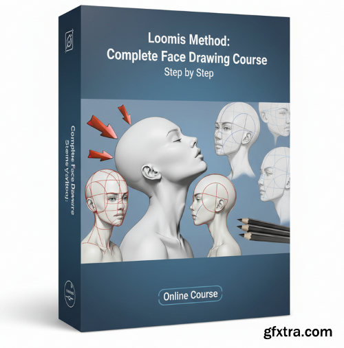 Udemy - Loomis Method: Complete Face Drawing Course- Step by Step