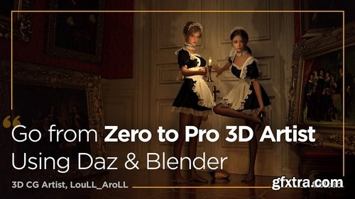 Coloso - 30 Days from 0 Skill to Pro 3D Artist with Daz & Blender