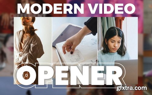 Elegant Video Opener Template After Effects Template