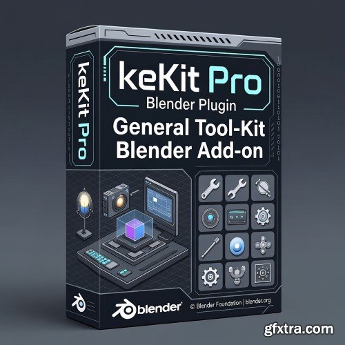 keKit Pro v3.4.7 for Blender