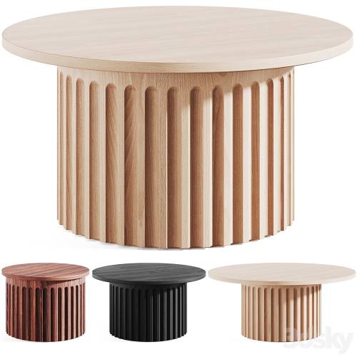 '3dsky Pro - Fluted Coffee Table by Galvin Brothers'