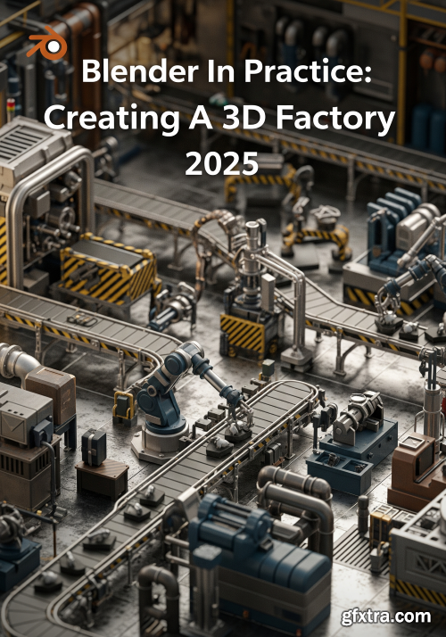 Udemy - Blender In Practice: Creating A 3D Factory | 2025