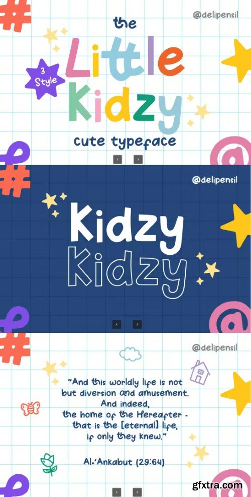 Little Kidzy Font