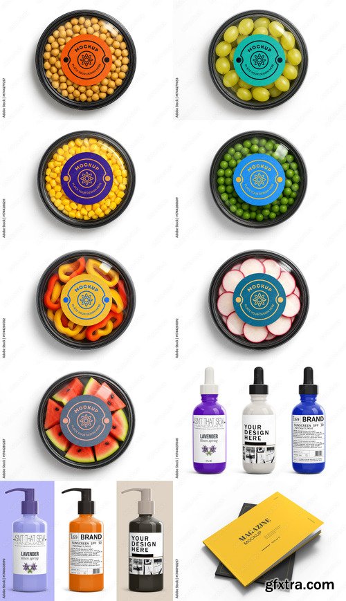 10 Mockup Templates Bundle 28 by Adobestock