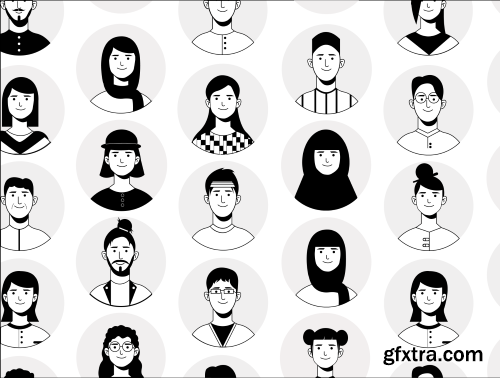 UI8 - Novatars 2D Avatars