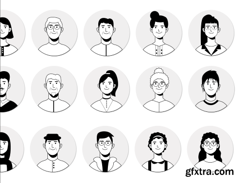 UI8 - Novatars 2D Avatars