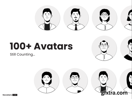 UI8 - Novatars 2D Avatars