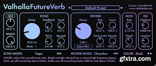 Valhalla DSP Valhalla FutureVerb v1.0.0.8