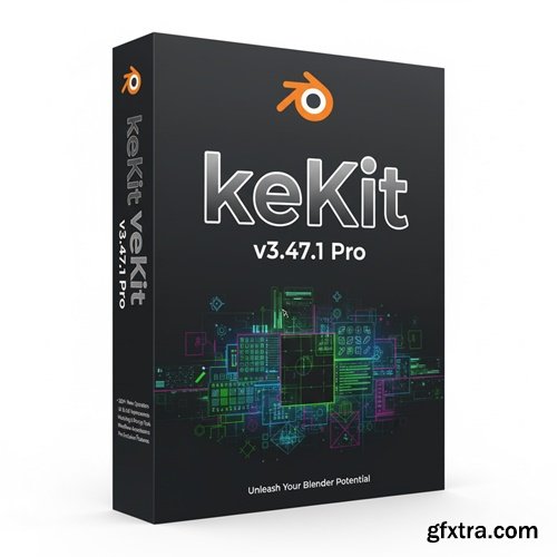 keKit v3.47.1 Pro for Blender