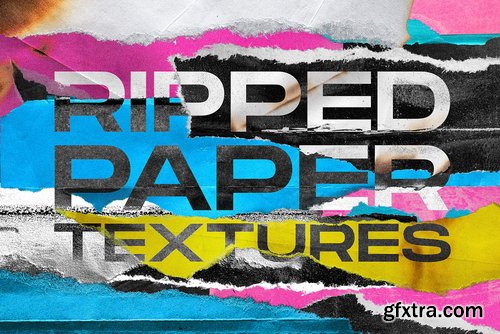 Creativemarket - Ripped Paper Textures for Photoshop - 91583910