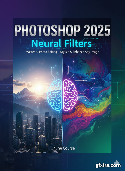 Skillshare - Photoshop 2025 Neural Filters: Master AI Photo Editing – Stylize & Enhance Any Image