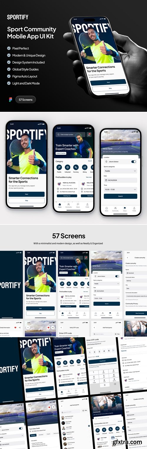 Sportify - Sport Community Mobile App