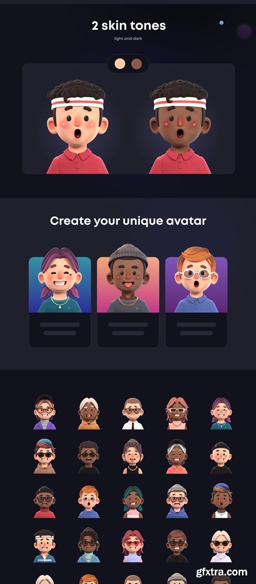 PEEPS 3D Avatar-Maker Library