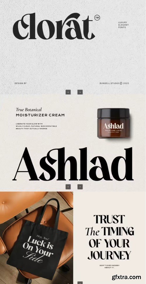 Clorat - Elegant Corporate Logo Font