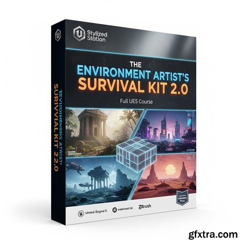 Stylized Station - The Environment Artist\'s Survival Kit 2.0 - Full UE5 Course