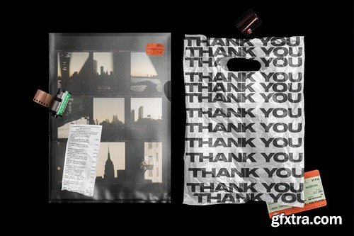 MockupCloud - The 90s Analog Media Branding Mockup