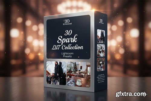 3dMotional - 30 Spark LUT Collection