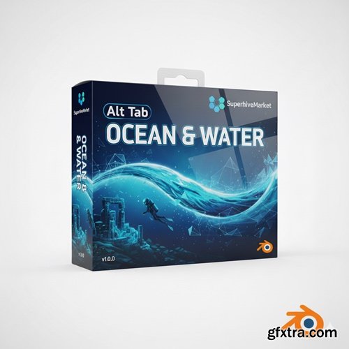 SuperhiveMarket - Alt Tab Ocean & Water v1.0.0 for Blender