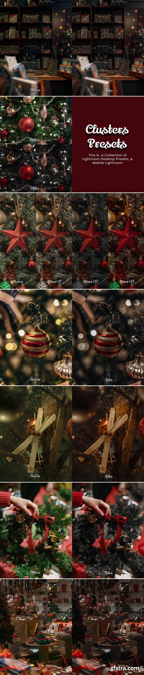 3dMotional - 30 Clusters Lightroom Bundle