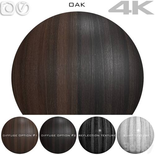 '3dsky Pro - Texture Oak №20'