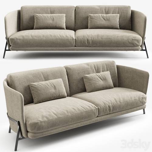 '3dsky Pro - Arflex CRADLE sofa'