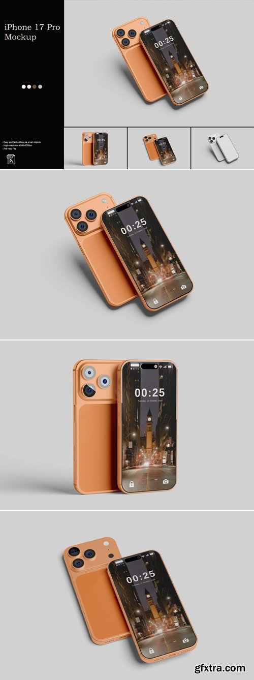 MockupCloud - iPhone 17 Pro Mockup