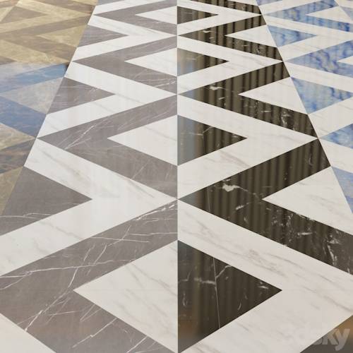 '3dsky Pro - Gatsby's bathroom marble'