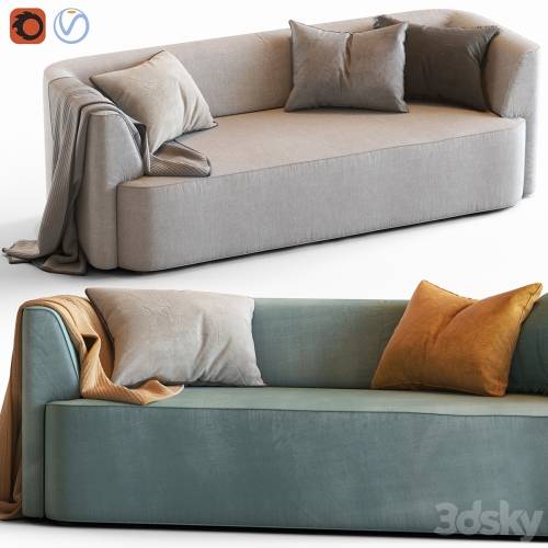 '3dsky Pro - Globewest Juno Boris Sofa'