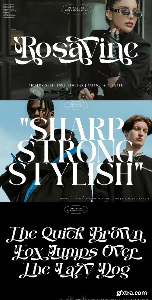 Creativemarket - Rosavine Font