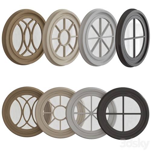 '3dsky Pro - Window CollectionsFull-Round Accent Window'