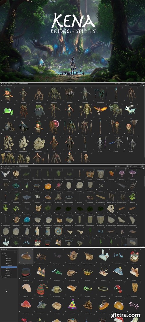 Kena: Bridge of Spirits Asset Library