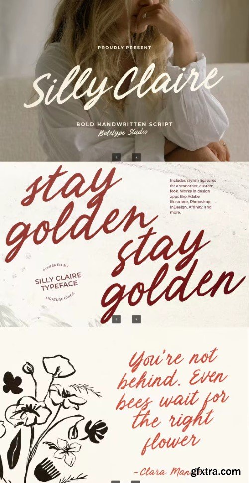 Silly Claire - Bold Handwritten