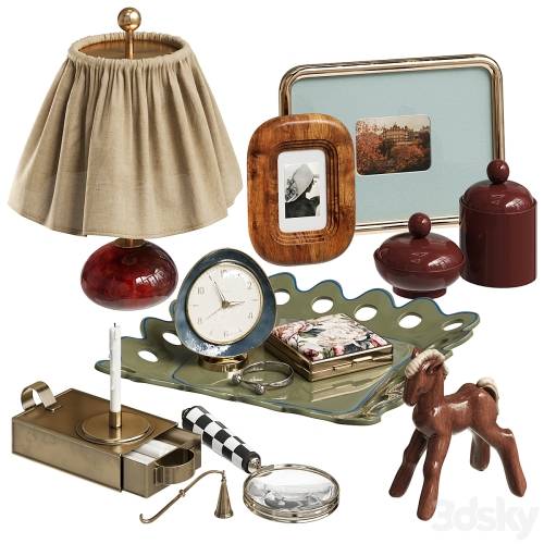 '3dsky Pro - 111 Decorative set 014 Vintage 05' '3dsky Pro - 111 Decorative set 014 Vintage 05'