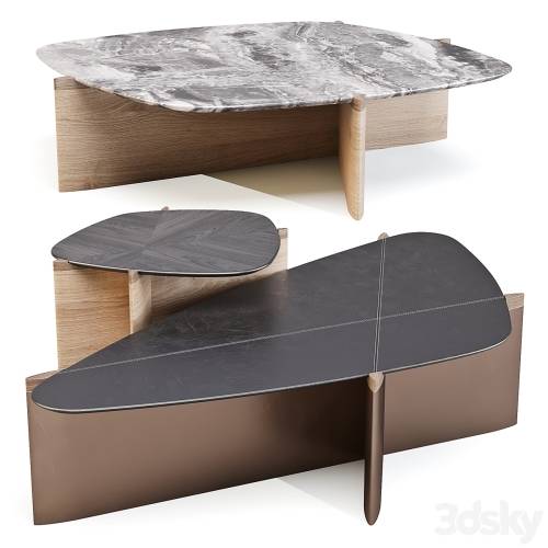 '3dsky Pro - Giorgetti: Griffe - Coffee and Side Tables'
