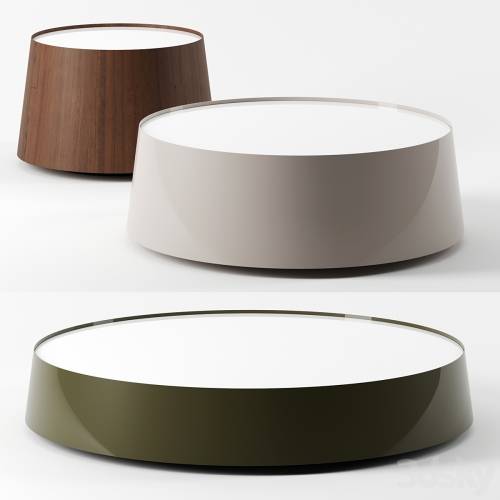 '3dsky Pro - Planck coffee tables by B&B Italia'
