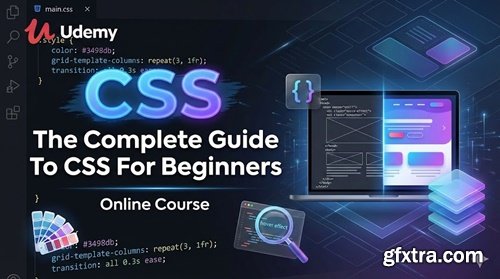Udemy - CSS - The Complete Guide To CSS For Beginners