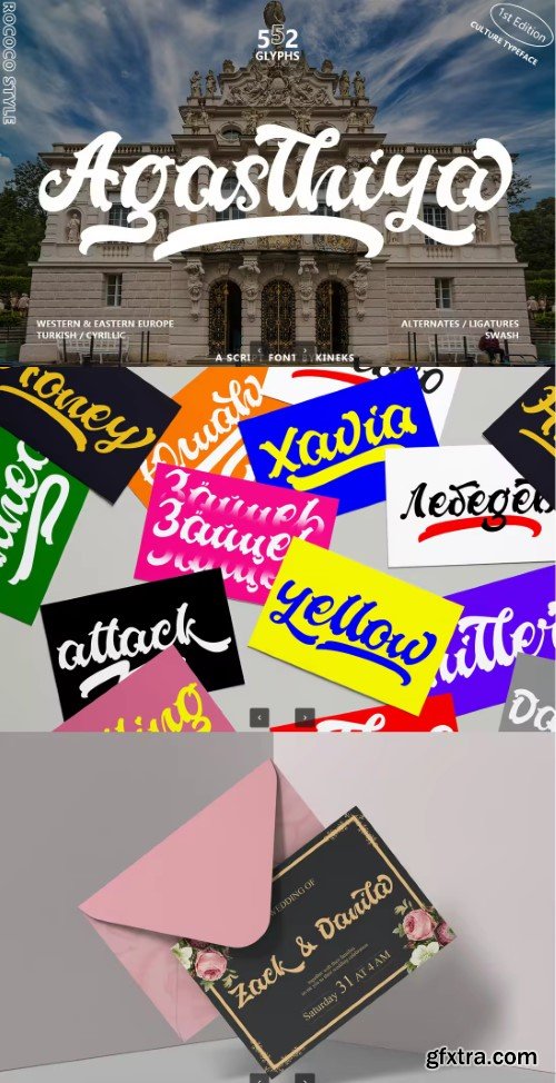 Agasthiya Rococo | Script Typeface