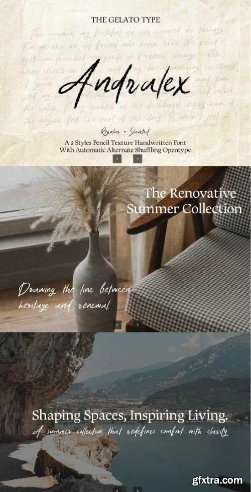 Andralex Handwritten Font