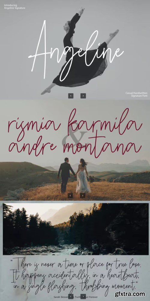 Angeline - Monoline Signature