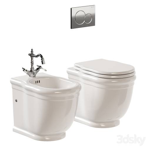 '3dsky Pro - Artceram Hermitage WC' '3dsky Pro - Artceram Hermitage WC'