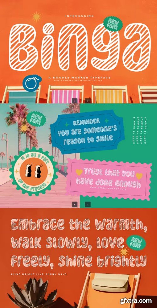 Binga Doodle Font