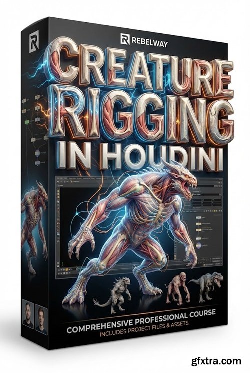 Rebelway - Creature Rigging in Houdini
