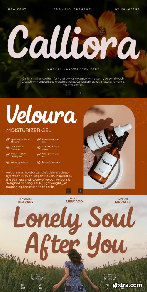 Calliora – Modern Handwritten Font