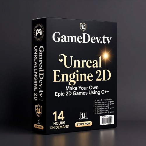 GameDev.tv - Unreal Engine 2D Make Your Own Epic 2D Games Using C++