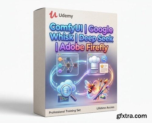 Udemy - ComfyUI | Google Whisk | Deep Seek | Adobe Firefly