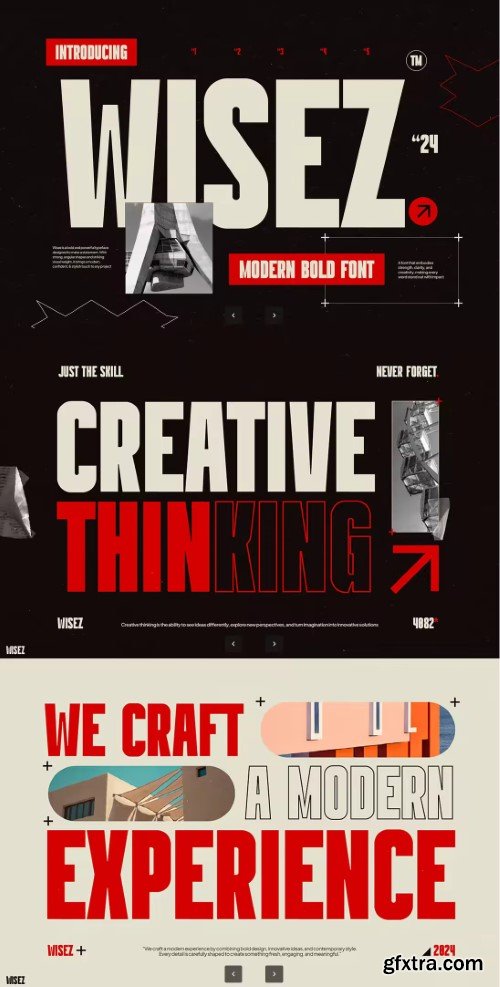 Wisez – Modern Strong Display Font