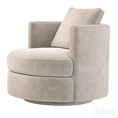 '3dsky Pro - Wren Swivel Chair Restoration Hardware RH'